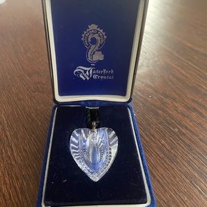 Waterford Crystal Heart Pendant